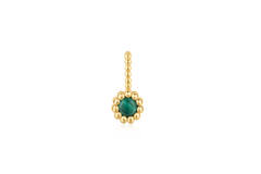 Pop Charms - Zilver / 14kt GP - Turkoois